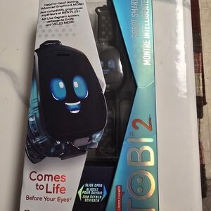 Tobi Robot Smartwatch with Black and Blue Design